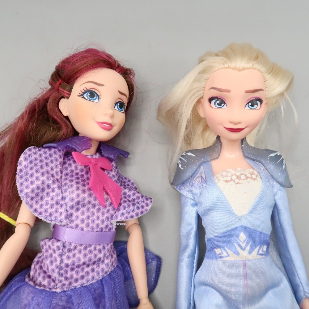 Disney Descendants Jane Auradon & Frosen Elsa Princes Signature Fashion Doll lot